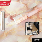 Marble Pattern Wallpaper Roll - 40cm x 1 meter (1 Pc)